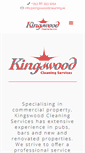 Mobile Screenshot of kingswoodcleaning.ie